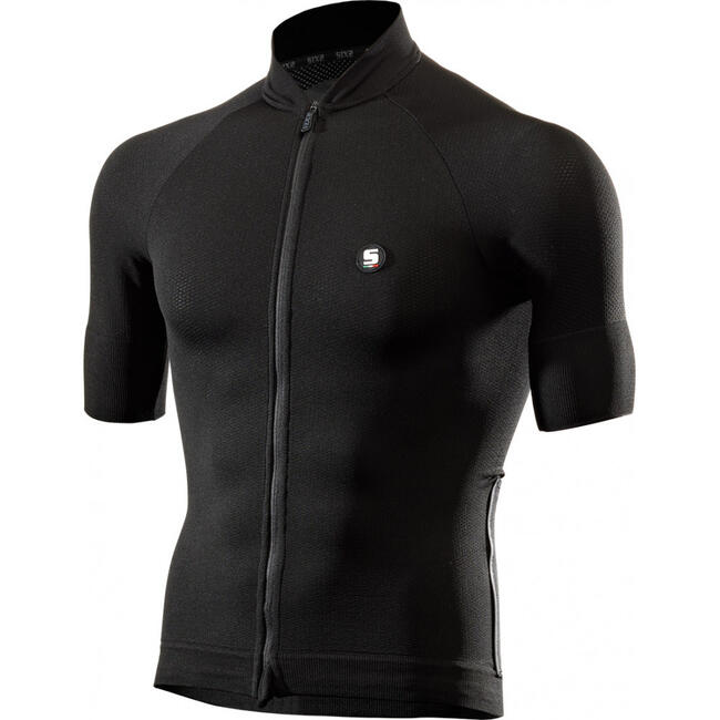 Six2 Maglia Termica Moto Black Unisex